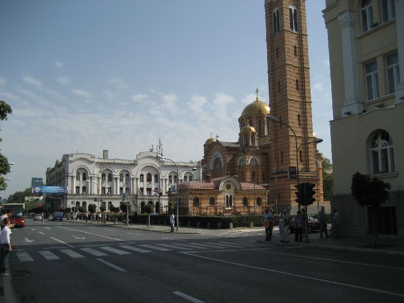 Banja Luka: Banski Dvor und Orthodoxe Erlöserkirche (2008)