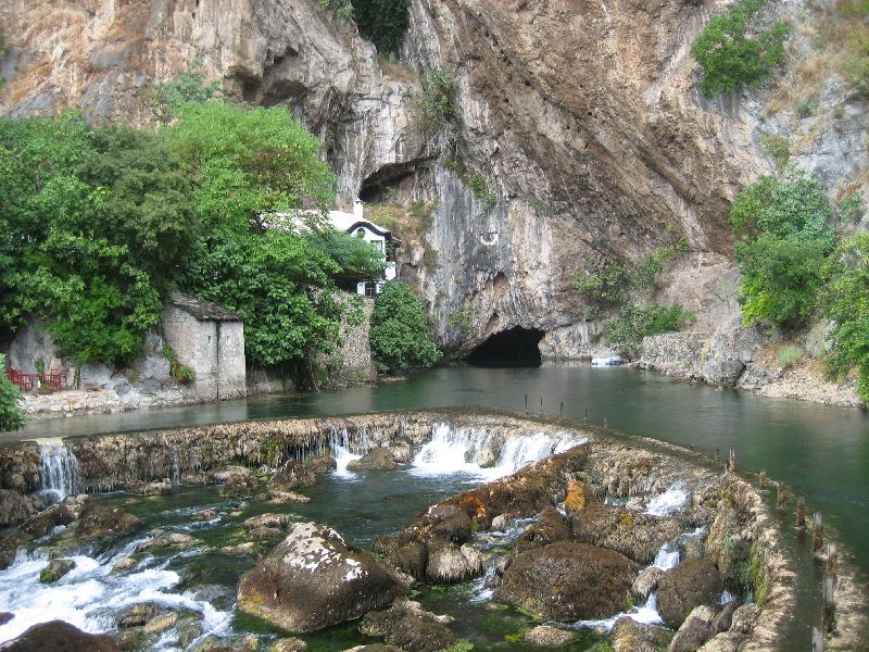 Blagaj: Buna-Quelle und Derwischkloster (2008)