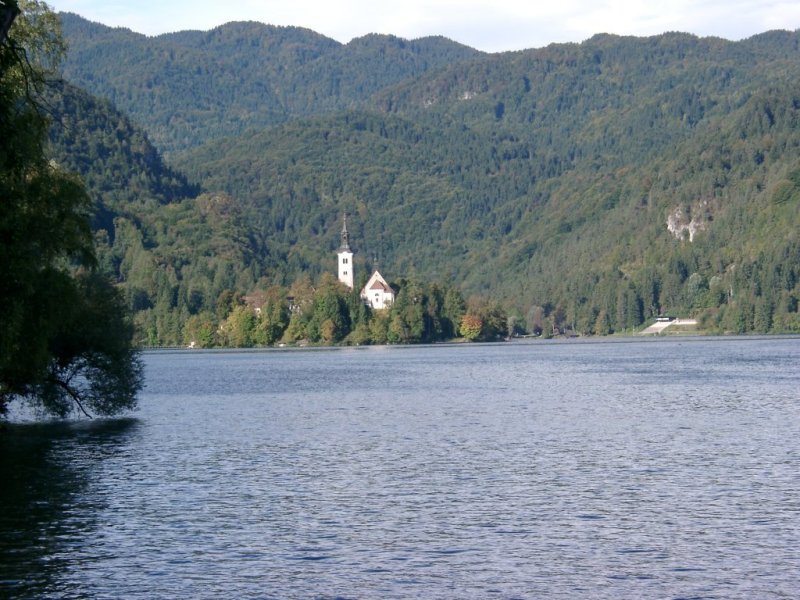 Bled: See mit Marieninsel und Kirche (2002)
