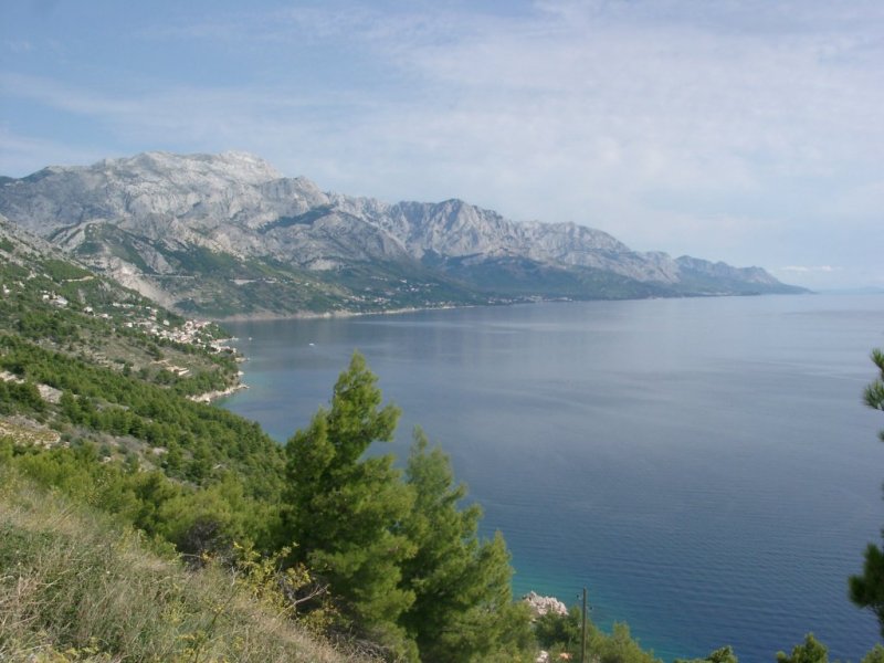 Makarska Riviera nördlich von Brela (2003)