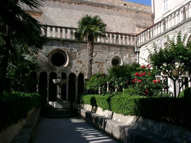 Dubrovnik: Dominikanerkloster, Kreuzgang (2005)