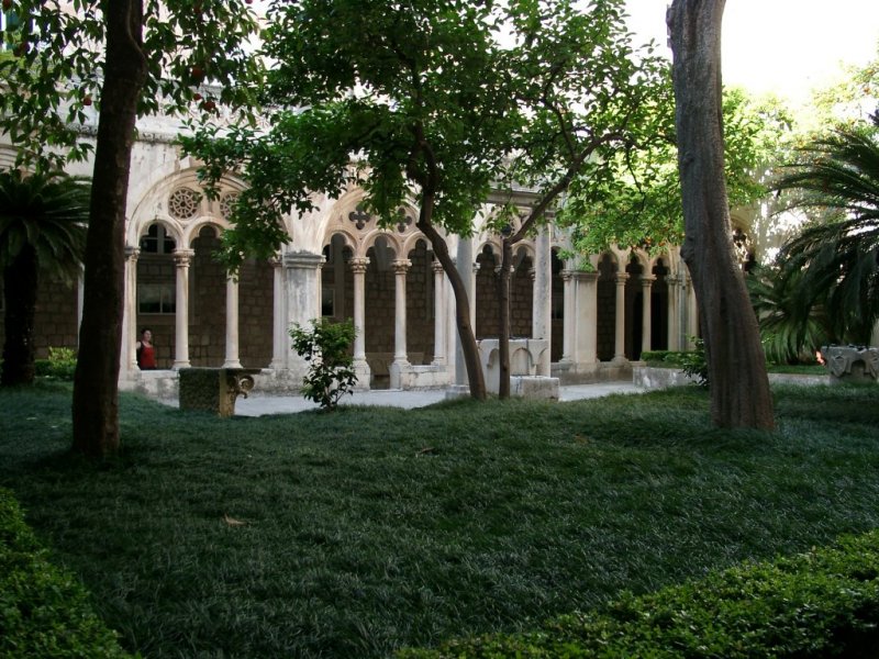 Dubrovnik: Franziskanerkloster, Kreuzgang (2005)