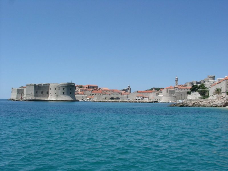 Dubrovnik: Einfahrt in den alten Hafen (2005)