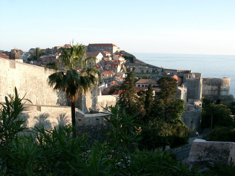 Dubrovnik: Festung, Nordwestseite (2005)