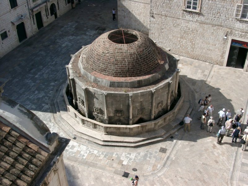 Dubrovnik: Großer Onofrio-Brunnen (2005)