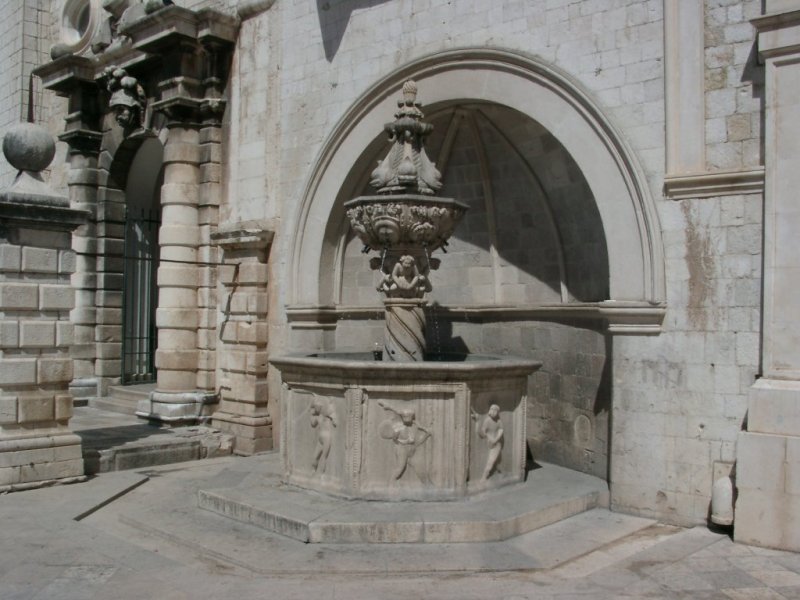 Dubrovnik: Kleiner Onofrio-Brunnen (2005)