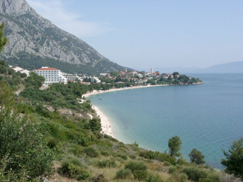 Blick auf Gradac von Norden (2003)