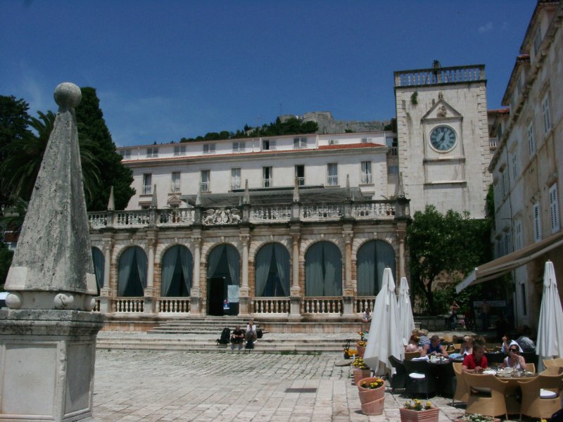 Hvar: Loggia und Uhrturm (2006)