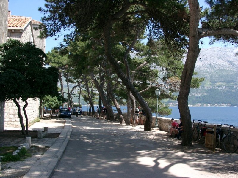 Korčula: Uferpromenade (2004)