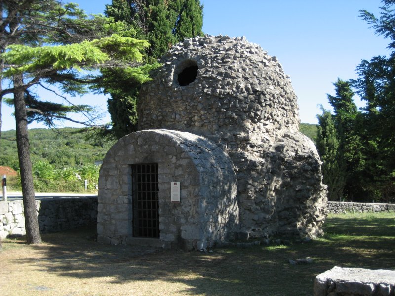 Krk: Altkroatische Kirche Sv. Donat (2010)