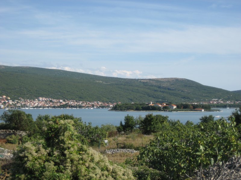 Krk: Blick auf Punat und die Insel Košljun (2010)