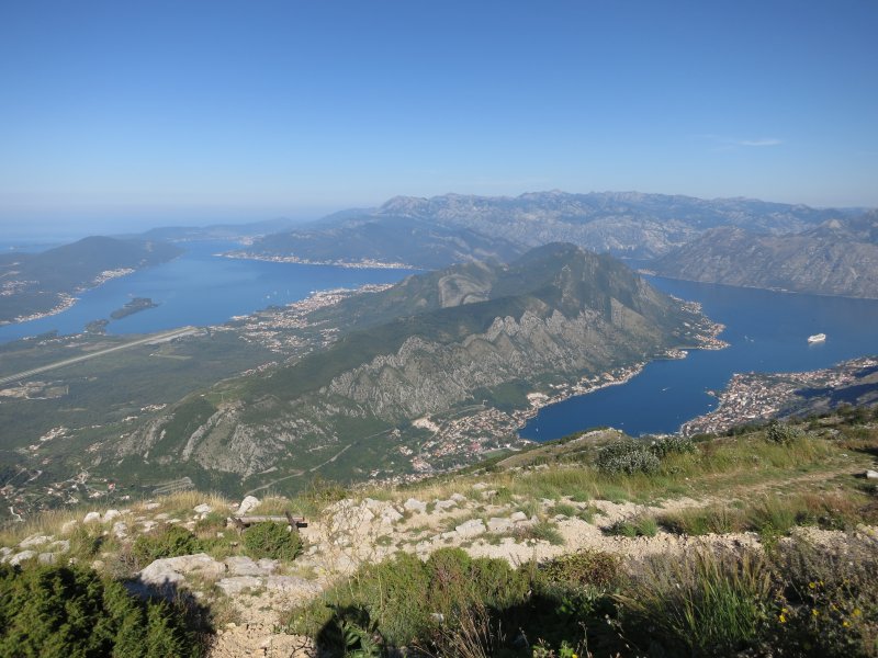 Blick auf die Bucht von Kotor (2014)