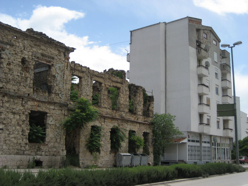 Mostar: Zerstörte Häuser (2007)