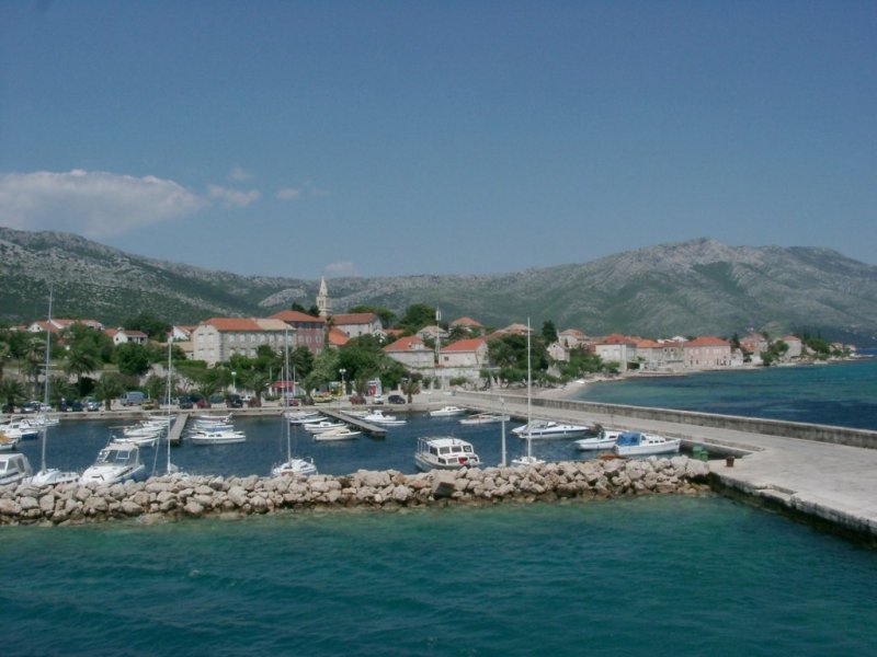 Orebić: Blick vom Hafen (2004)