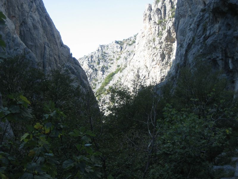 Velika Paklenica: Aufstieg unterhalb des Anića Kuk (2008)