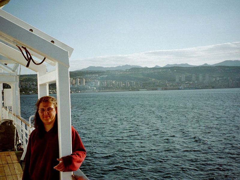 Rijeka: Anreise mit der Küstenfähre (2001)