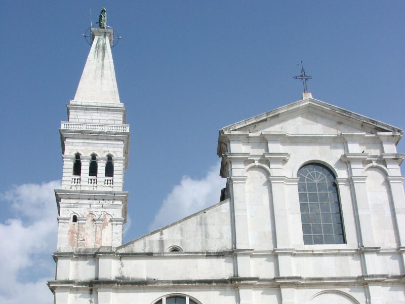 Rovinj: Pfarrkirche Sv. Eufemija mit Campanile (2002)