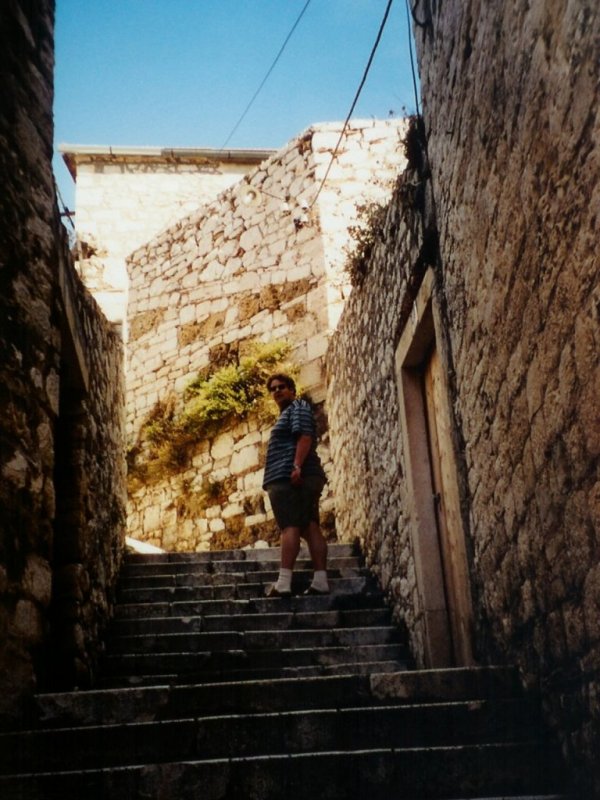 Šibenik: Schmale Gassen in der Altstadt (2000)