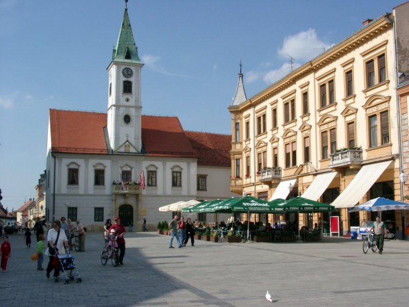 Varaždin: Rathausplatz (2004)