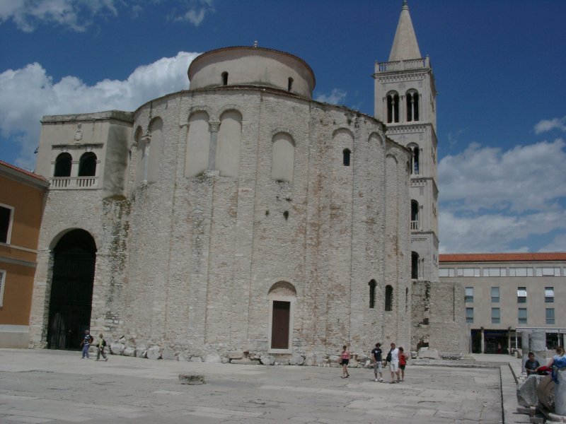 Zadar: Forum und Kirche Sv. Donat (2006)