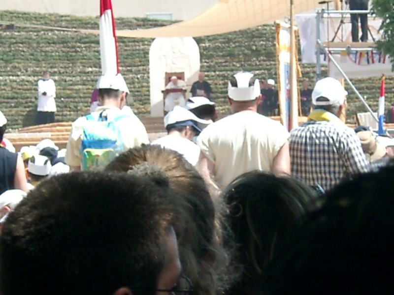 Zadar: Papstbesuch am Forum (2003)